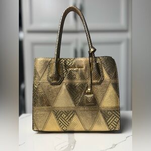 Michael Kors Gold Handbag Bag